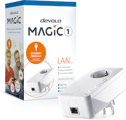 Devolo Magic 1 LAN 1-1-1 (DE) for Wired Connection - Passthrough Devolo Magic 1 LAN 1-1-1 (DE) for Wired Connection - Passthrough