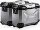 Σετ Βάσεων Βαλιτσών Sw-motech Trax Adv Bmw R 1250 Gs Adv Ασημί