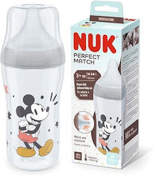 Nuk Perfect Match Πλαστικό με Θηλή Σιλικόνης για 3+ μηνών 260ml Nuk Perfect Match Πλαστικό με Θηλή Σιλικόνης για 3+ μηνών 260ml
