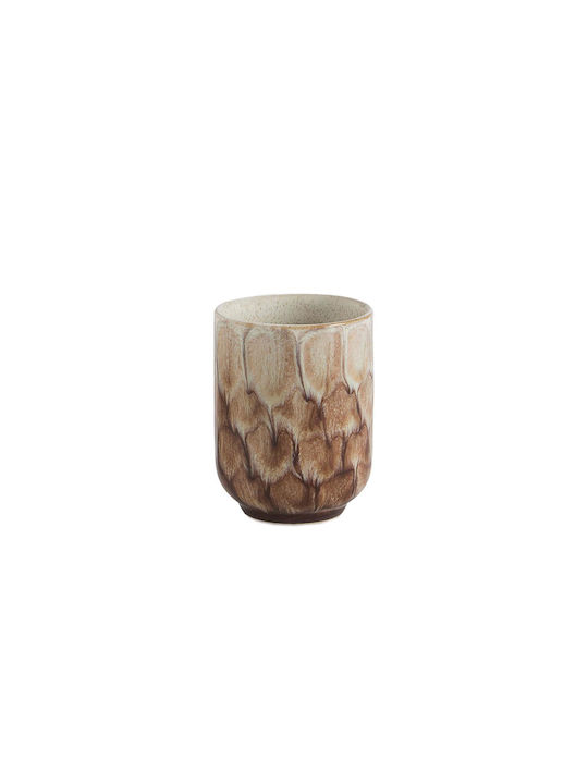 Andrea House Cup Holder Ceramic Brown