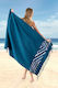 Guy Laroche Beach Towel Pareo Blue 90x170cm.