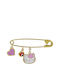 Roloi Kaliamanis Child Safety Pin made of Gold 9K for Girl