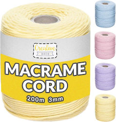Creative Knitting Yarn Macrame Micro Polyester ...