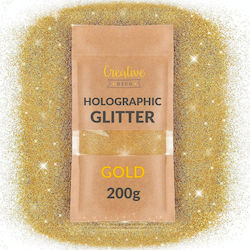 Creative Κόλλα Glitter Ασημί 200gr