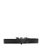 Leather Women's Black Belt