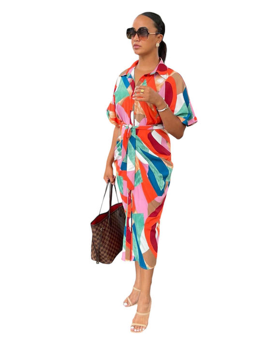 Concept Midi Dress colorful