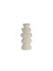 Vază Itaca Ah-ax24037 Φ13.5x30cm Albă Andrea House Ceramică