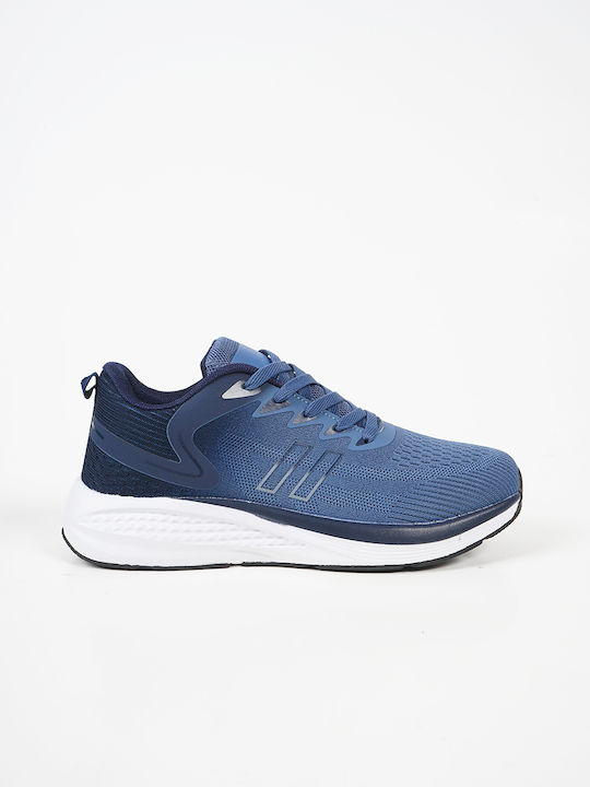 Piazza Shoes Herren Sneakers Blau