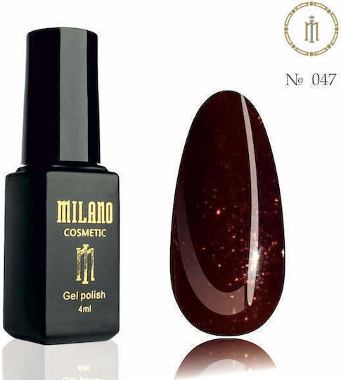 Milano Cosmetic Хибриден Лак за Нокти 047 4мл 1бр