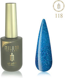 Milano Cosmetic Луксозен Полутраен Лак За Нокти...