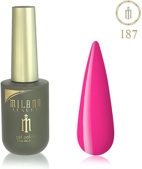 Milano Cosmetic Luxury Gel Nail Polish 187 10ml