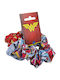 Cerda Wonder Woman Kids Hair Ties Scrunchies Set 3 Pieces
