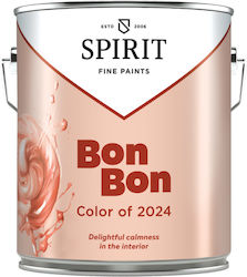 Spirit Bon Bon Wall Paint 2.5l 15 – 18 M²/l Excellent Coverage Very Good Color Resistance Washable Spirit Bon Bon Wall Paint 2.5l 15 – 18 M²/l Excellent Coverage Very Good Color Resistance Washable