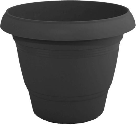 Homestyle Geramica Γλάστρα Πλαστική Ανθρακί 59x59x49εκ.