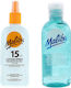 Malibu Spf15 Waterproof Spray 200ml + After Sun Gel 100ml