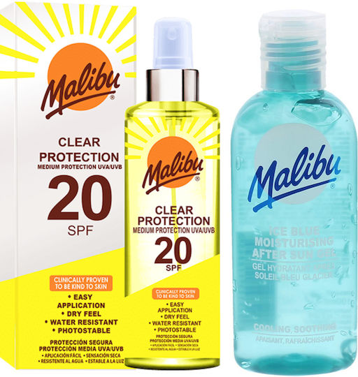 Malibu Spf20 Transparent Spray + After Sun Gel 100ml