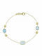 Art d or Women's Bracelet Made of 14K Gold 18cm