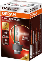 Osram Λάμπες Αυτοκινήτου D4S Xenon Λευκό 35W