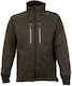 Toxotis Active Wear Hunting Cardigan Fleece Khaki