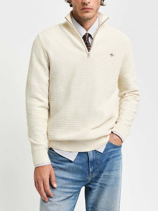 Gant Men's Sweater Ecru