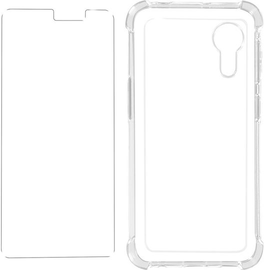 Protection Pack Samsung Galaxy Xcover 5 Soft Case Tempered Glass