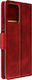 Case Nokia G22 Wallet Video Stand Bara Soft Leather Series Red