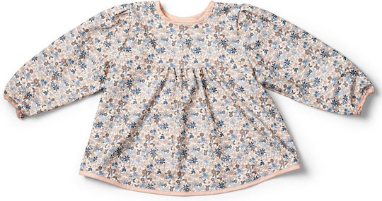Elodie Details Salopetă Plastic cu autocolant & Mâneci ALBASTRU