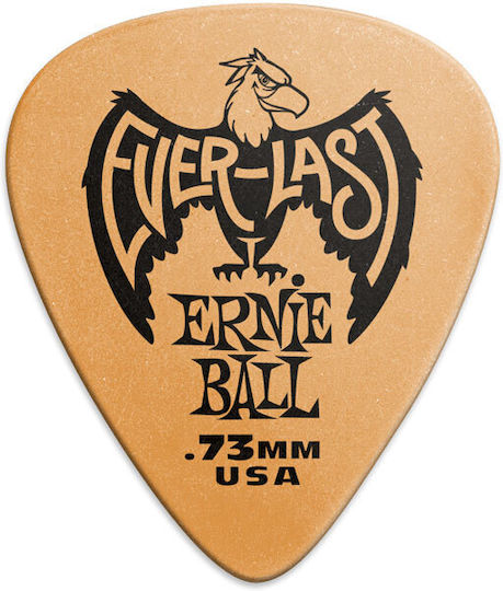 Ernie Ball Guitar Pick Thickness 0.73mm Packaging 1pc