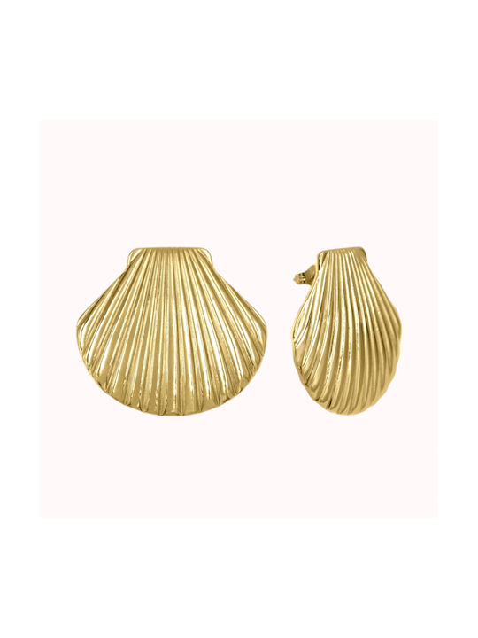 Naya Jewelry Ohrringe aus Stahl Vergoldet