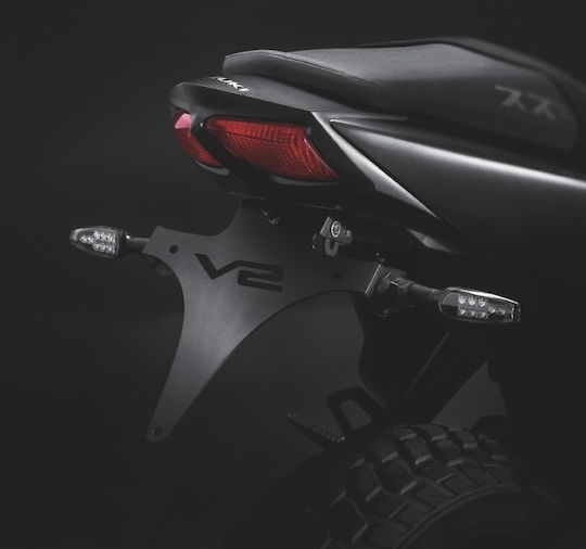 Moto Discovery Pliabile Suport de plăcuță de înmatriculare pentru motocicletă