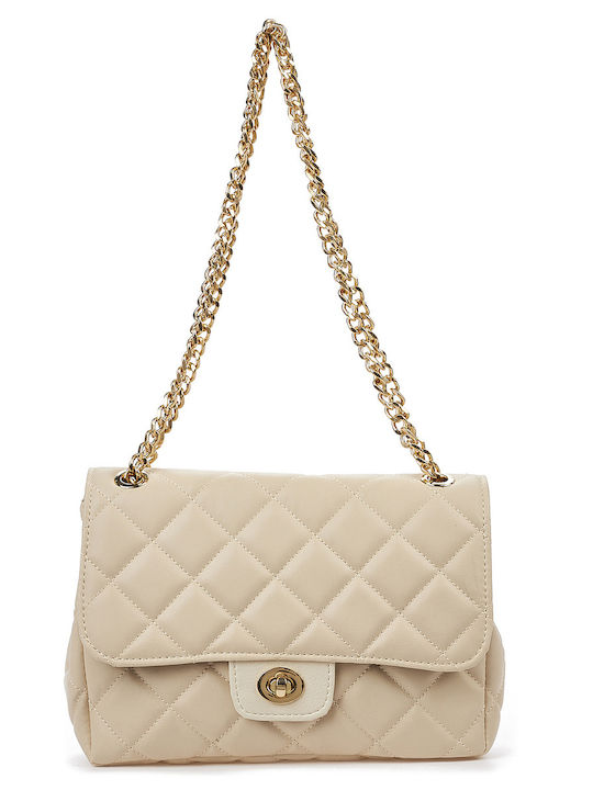 Women's Bag Shoulder Beige