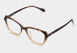 Bolon Damen Acetat Brillengestell Braun BJ3180B29