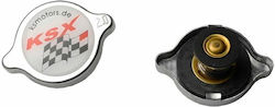 KSX Kühlerdeckel Motorrad Silber KD20BAR