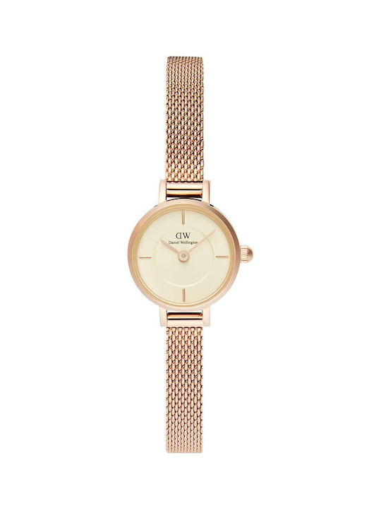 Daniel Wellington Petite Watch with Pink Gold Metal Bracelet DW00100741 Skroutz.eu
