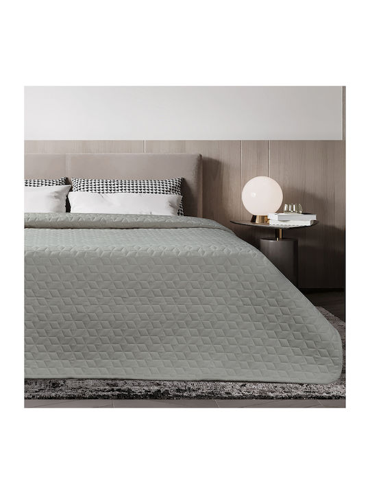 Adam Home Viva Κουβερλί Μονό Microfiber Grey 16...