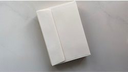 Folder White 12x25cm