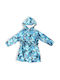 Disney Kids Hooded Bathrobe Lilo Stitch Sky Blue