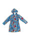 Marvel Kids Hooded Bathrobe Sky Blue, Dark Blue