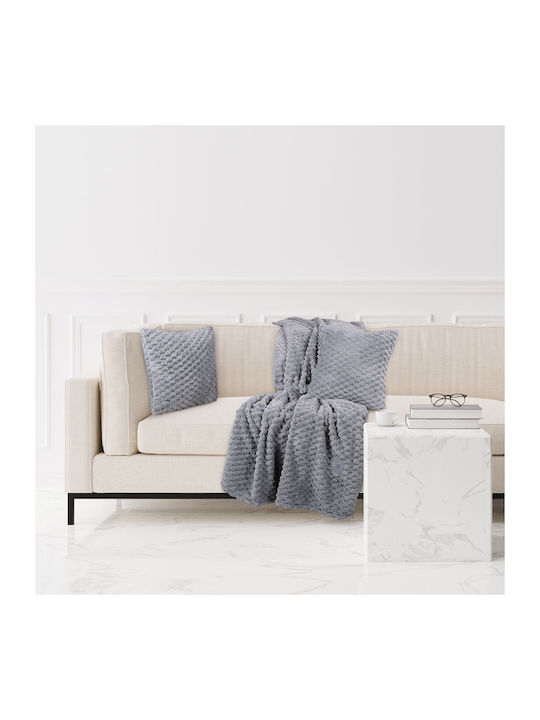Greenwich Polo Club 3476 Fleece Blanket Sofa 130x170cm Gray