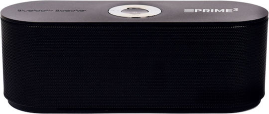 Prime3 Ηχείο Bluetooth 6W με Ραδιόφωνο και Διάρκεια Μπαταρίας έως 3 ώρες Μαύρο ABT07
