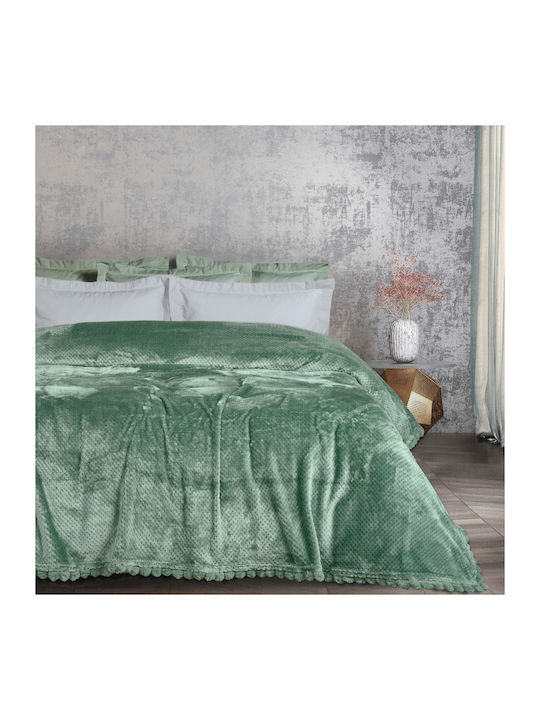 Das Home 1184 Decke Fleece Moné 160x200cm Dunke...