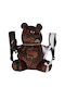 Sprayground Bear Wearing Backpack Αδιάβροχο 34lt Καφέ