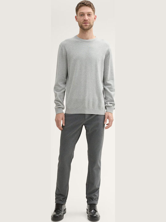 Travis Hose Chino Elastisch in Schlanker Passform Grey