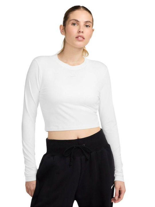 Nike Nsw Womens Γυναικείο Μακρυμάνικο Crop Πουλ...