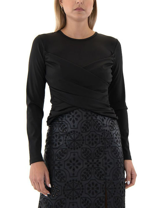 Blouse Women Twenty-29 Damen Bluse Langärmelig Black