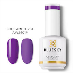 Bluesky Хибриден Лак за Нокти Soft Amethyst Aw2...