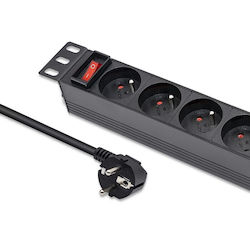 Qoltec 54602 Πολύπριζο Rack