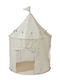3 Sprouts Kids Castle Play Tent Castle for 3+ years Brown