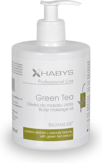 Λαδι Μασαζ Green Tea 450 Ml Reya Habys