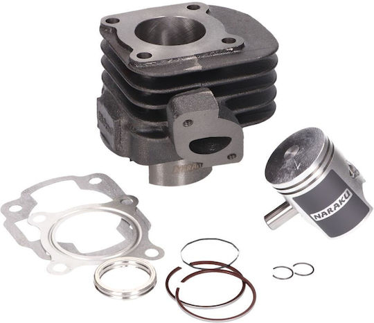Naraku Zylinder Kolben Nk100.30.2 Beta Ark Ac 96-13 Pgo Pmx 04-13 T-rex Aprilia Rally 50 95-04 Yamaha Yn R 02-16 Kit